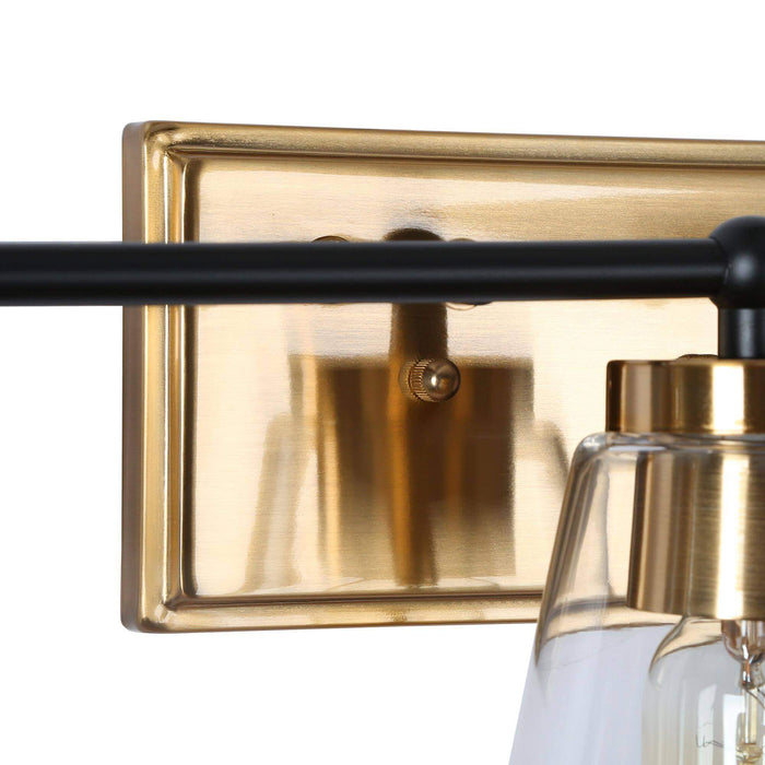 Alumbr 3-Light Brass Bathroom Vanity Light