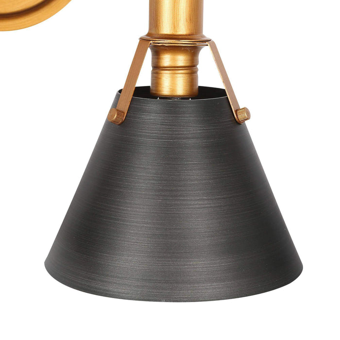 Ives 4-Light Gold Vanity Light