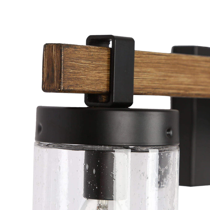 Bonnie 4-Light Wood Bathroom Vanity Light