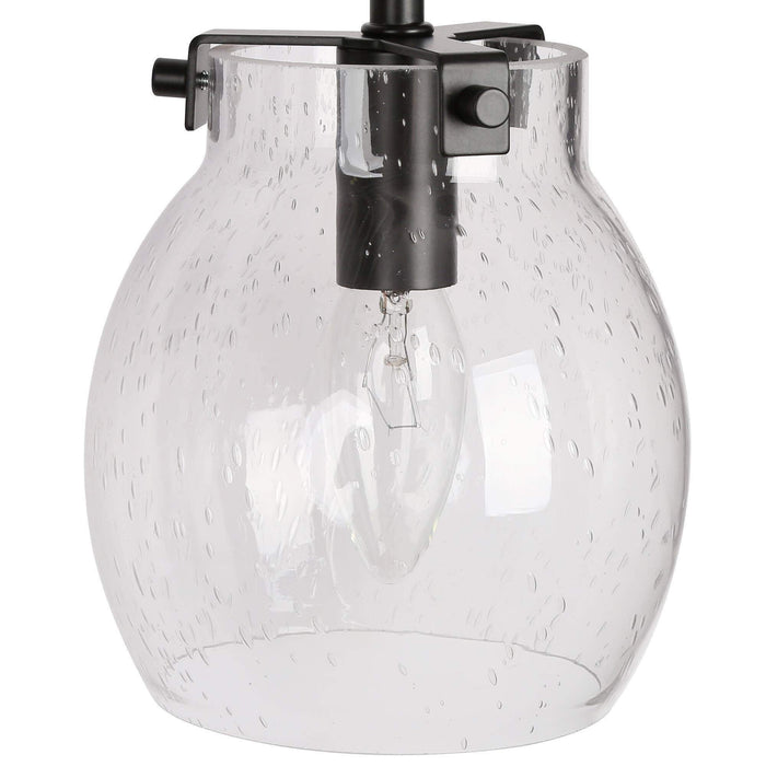 Canina 3-Light Black Bathroom Vanity Light