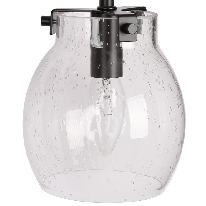 Canina 4-Light Black Bathroom Vanity Light