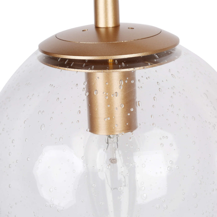 Thalum 4-Light Gold Bathroom Vanity Light