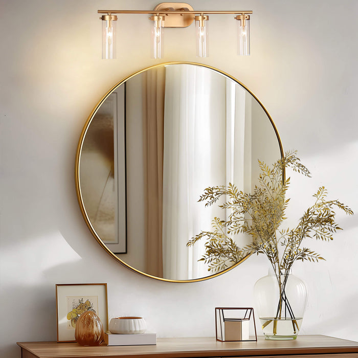Savann 4-Light Gold Bathroom Vanity Light