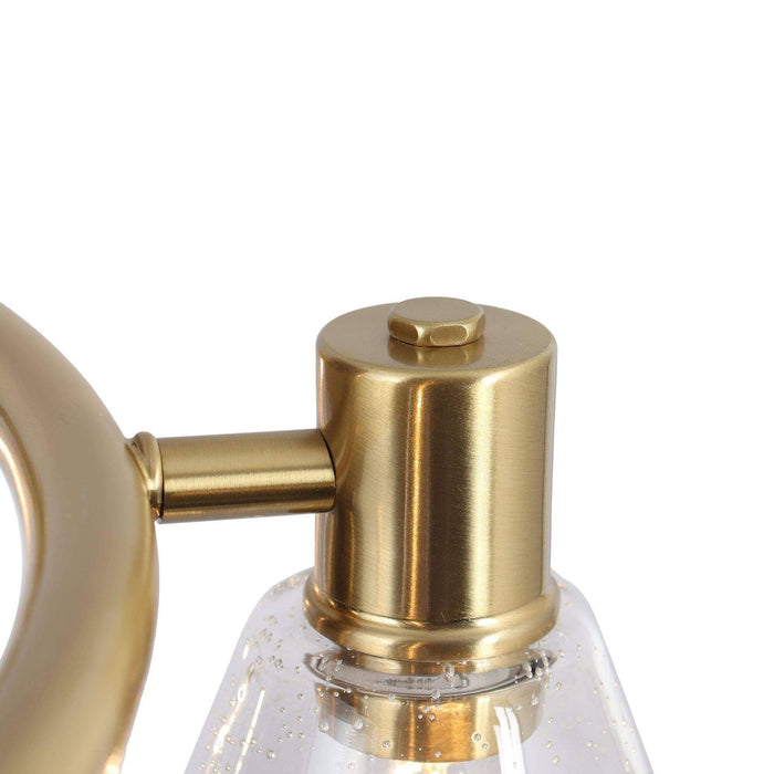Sylvene 6-Light Brass Chandelier