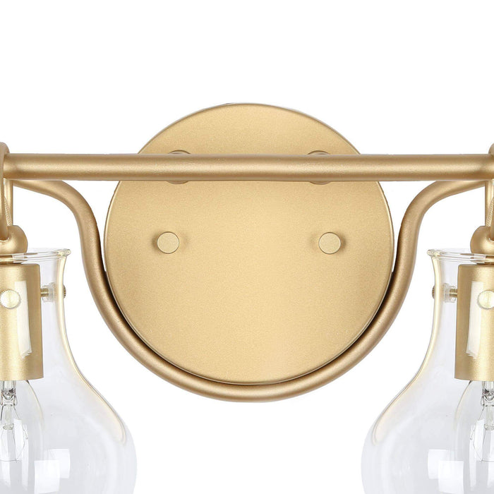 Phospa 4-Light Gold Bathroom Vanity Light