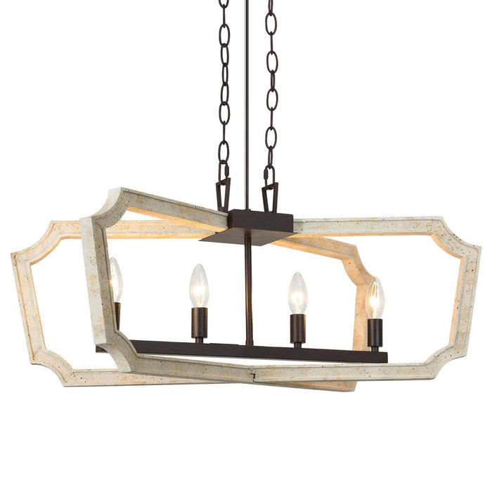 Intega 4-Light White Island Light