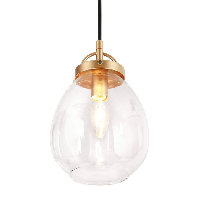 Monani 1-Light Gold Pendant Light
