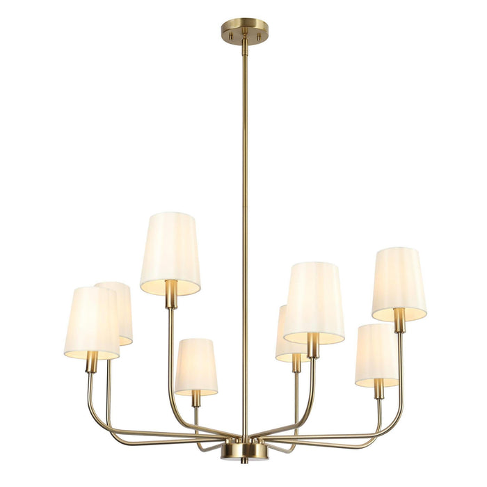 Stinkia 8-Light Brass Chandelier