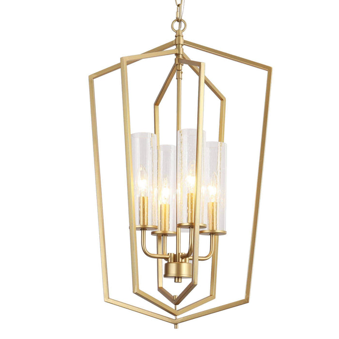 Mesmira 4-Light Gold Chandelier