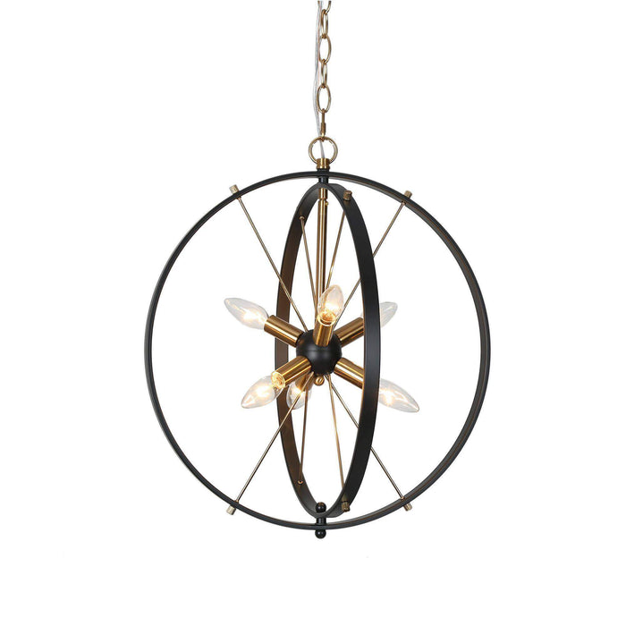 Nexorin 6-Light Globe Chandelier