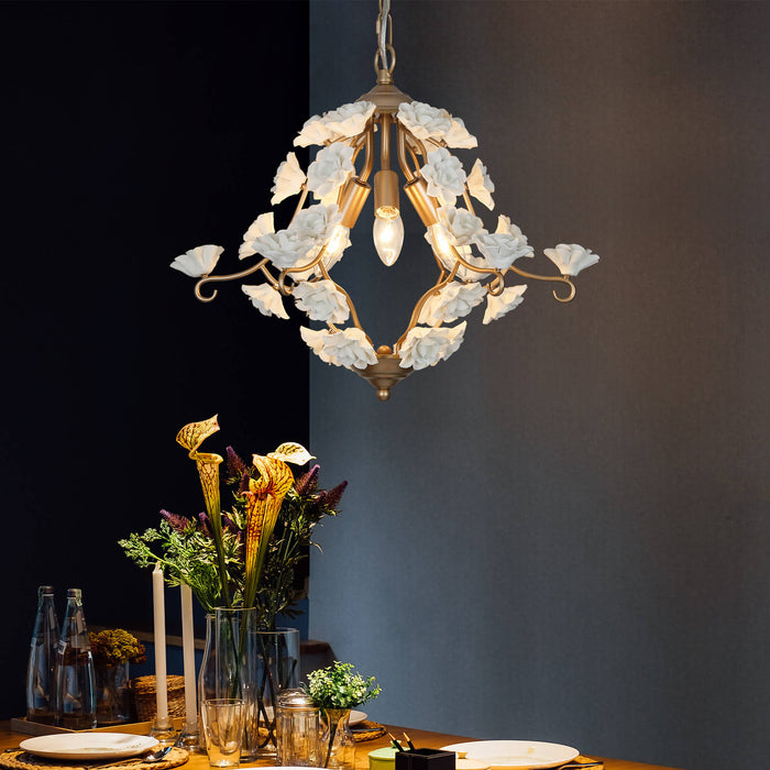 Arilen 3-Light Gold Chandelier