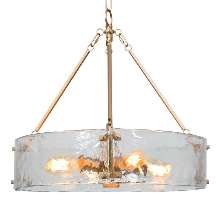 Sisyra 4-Light Gold Chandelier
