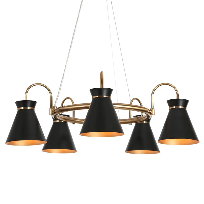 Noah 5-Light Radial Chandelier