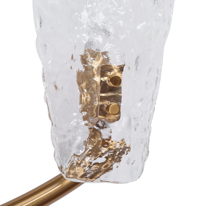 Aufenro 3-Light Brass Bathroom Vanity Light