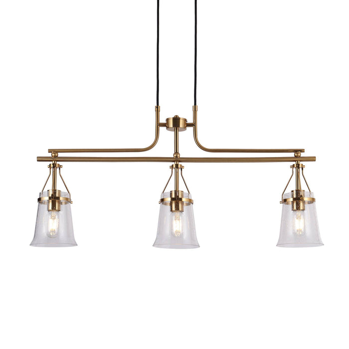 Auisre 3-Light Brass Island Light