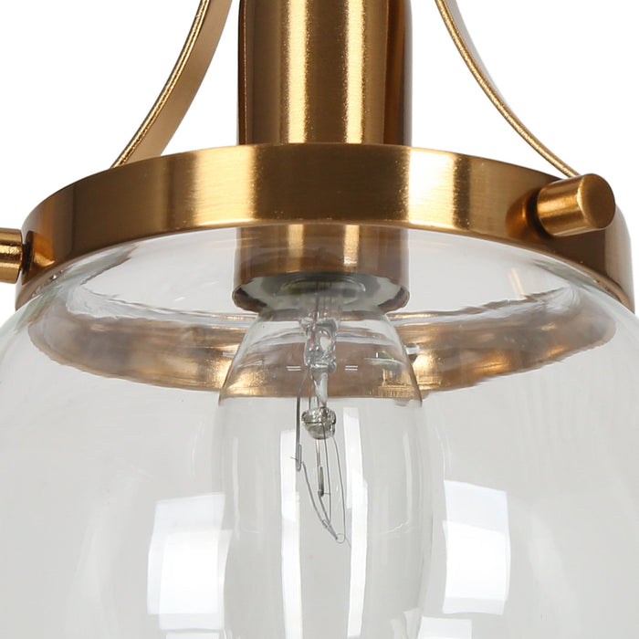 Nivella 3-Light Brass Chandelier