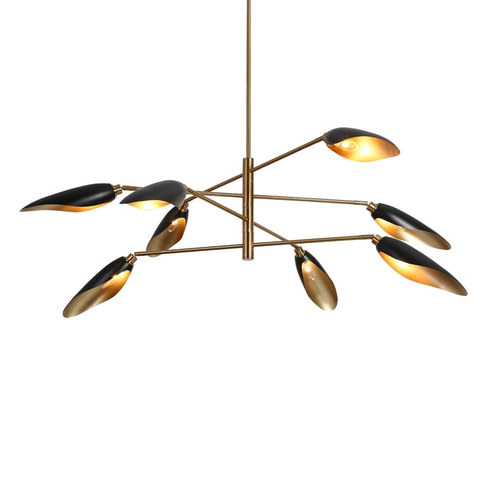 Senvira 8-Light Sputnik Chandelier