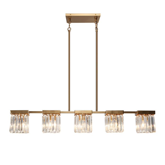 Labrite 5-Light Brass Island Light