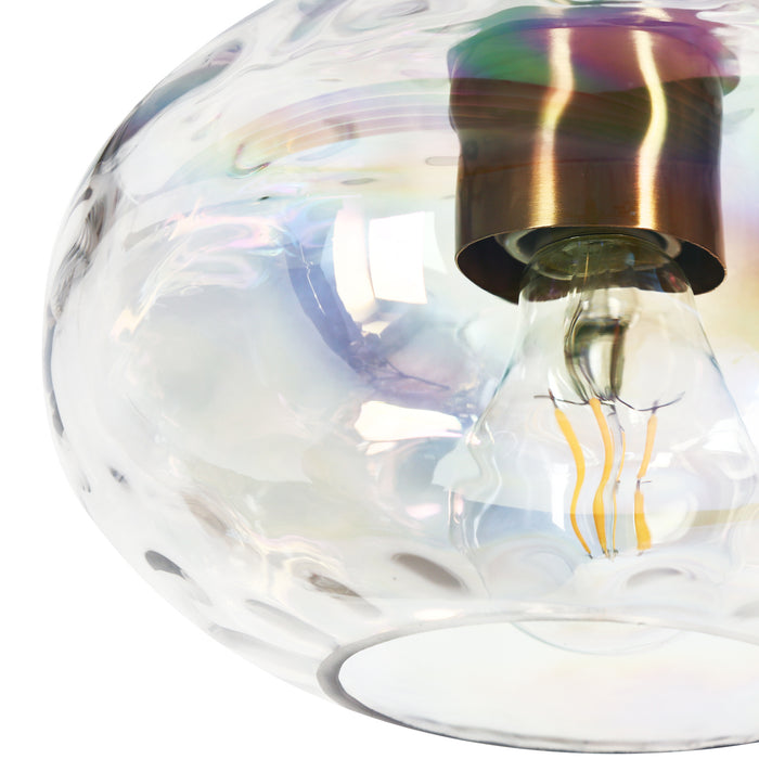 Teveris 5-Light Brass Chandelier