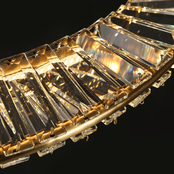 Wynsera 1-Light LED Brass Chandelier