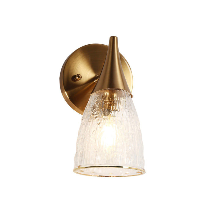 Ruthebi 1-Light Brass Wall Sconce