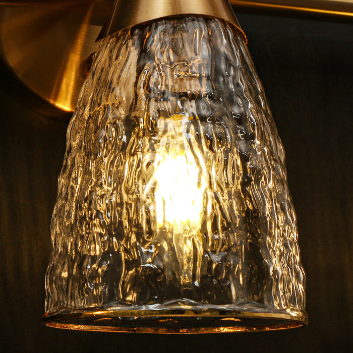 Ruthebi 3-Light Brass Bathroom Vanity Light