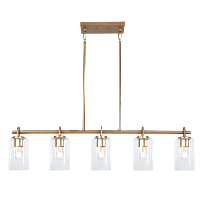 Natures 5-Light Gold Island Lights
