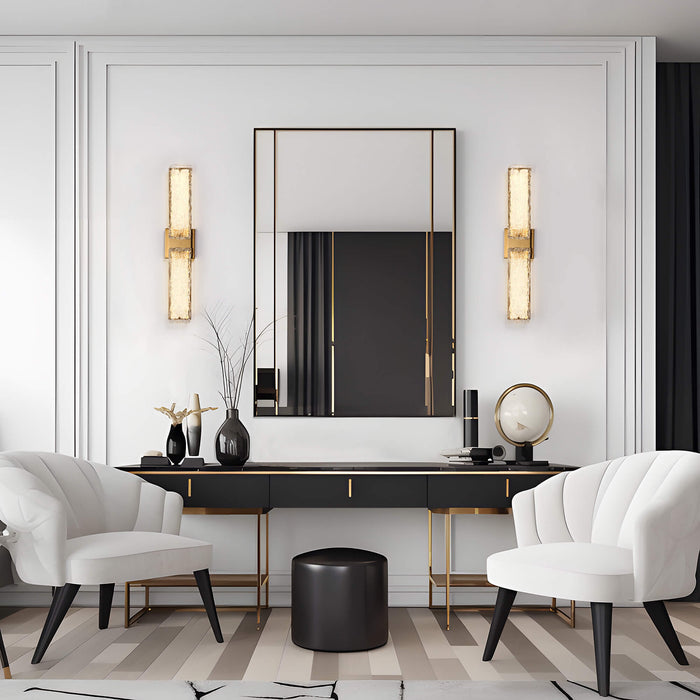 Letopha 1-Light LED Brass Bathroom Vanity Light