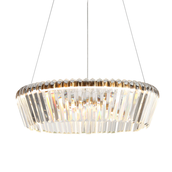 Tovelys 1-Light LED Brass Chandelier