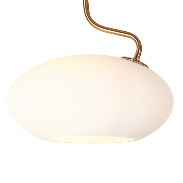 Calviera 3-Light Brass Chandelier