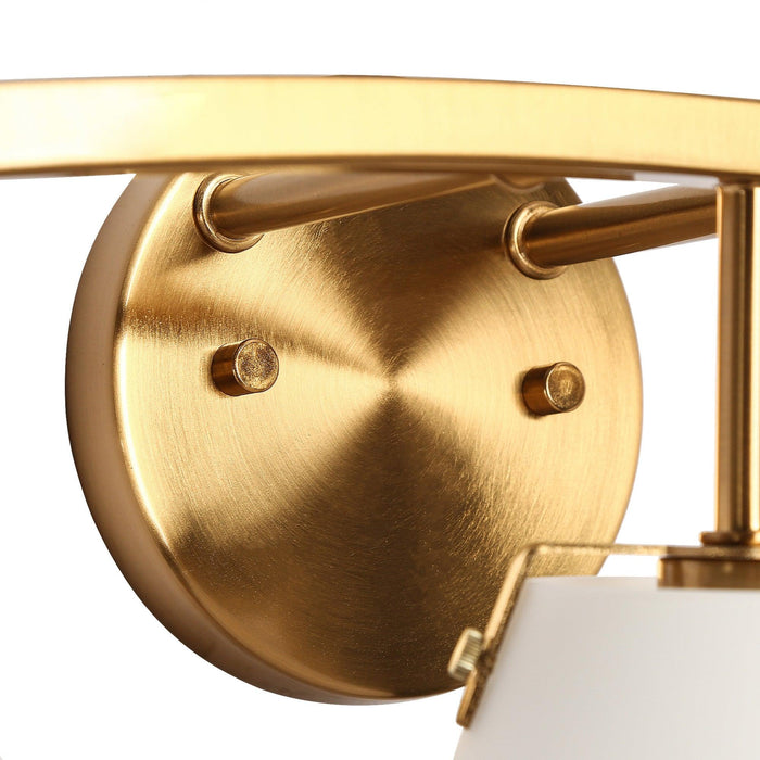 Vabatah 3-Light Brass Bathroom Vanity Light