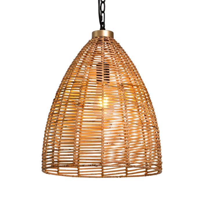 Serelyn 1-Light Wood Pendant Light