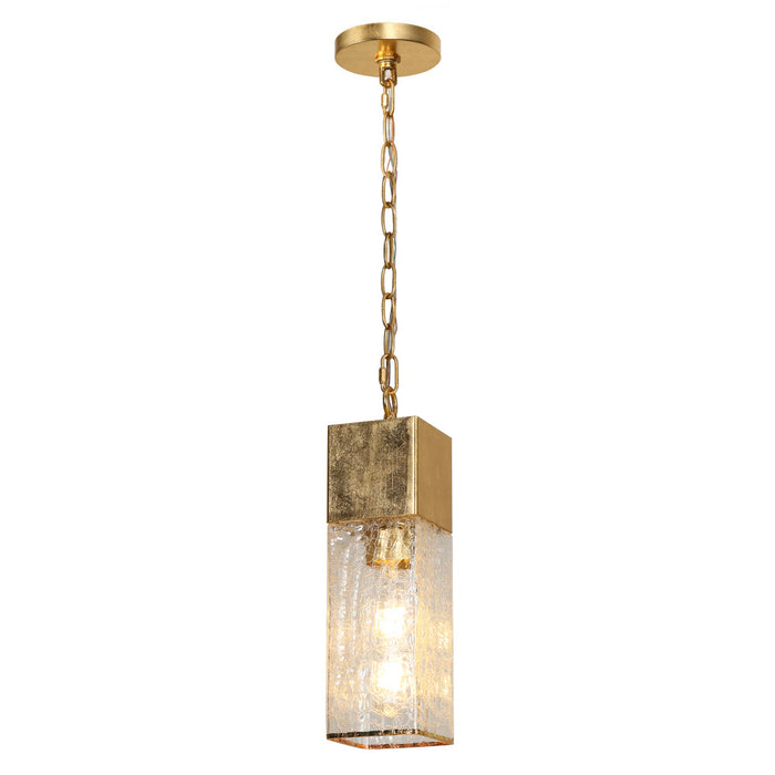 Veliris 1-Light Gold Pendant Light