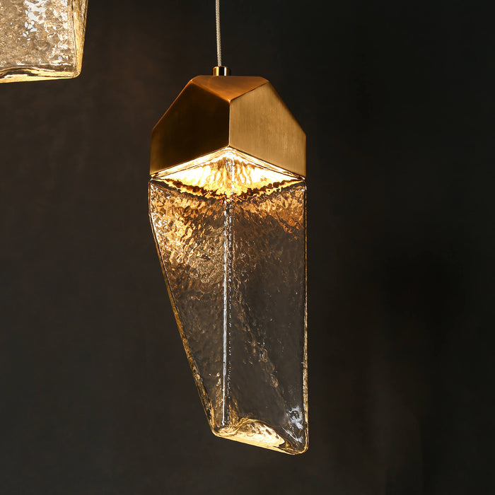 Faylian 3-Light LED Brass Chandelier