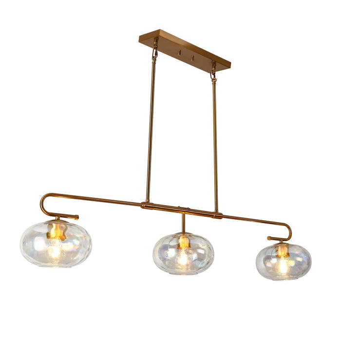 Teveris 3-Light Gold Island Light