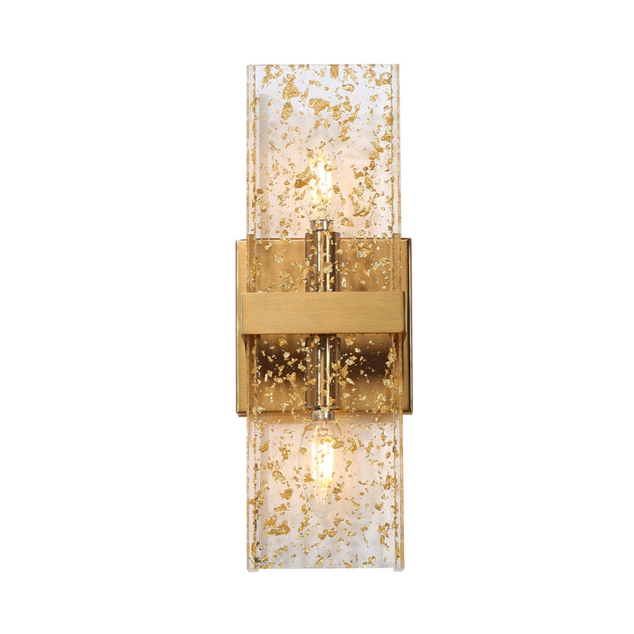 Elvire 1-Light Brass Acrylic Wall Sconce