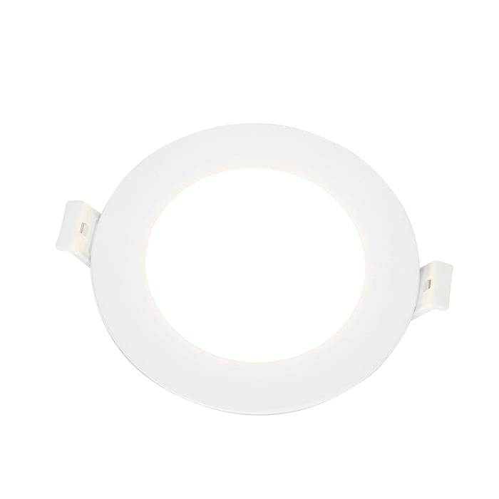 Glanzor Round LED Recessed Ceiling Light, Dimmable Downlight