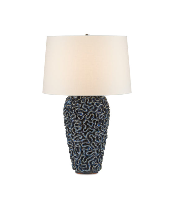 Milos Blue Table Lamp
