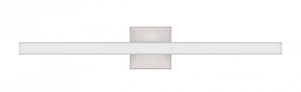Trim 1 Light 30" LED Vanity in Brushed Polished Nickel