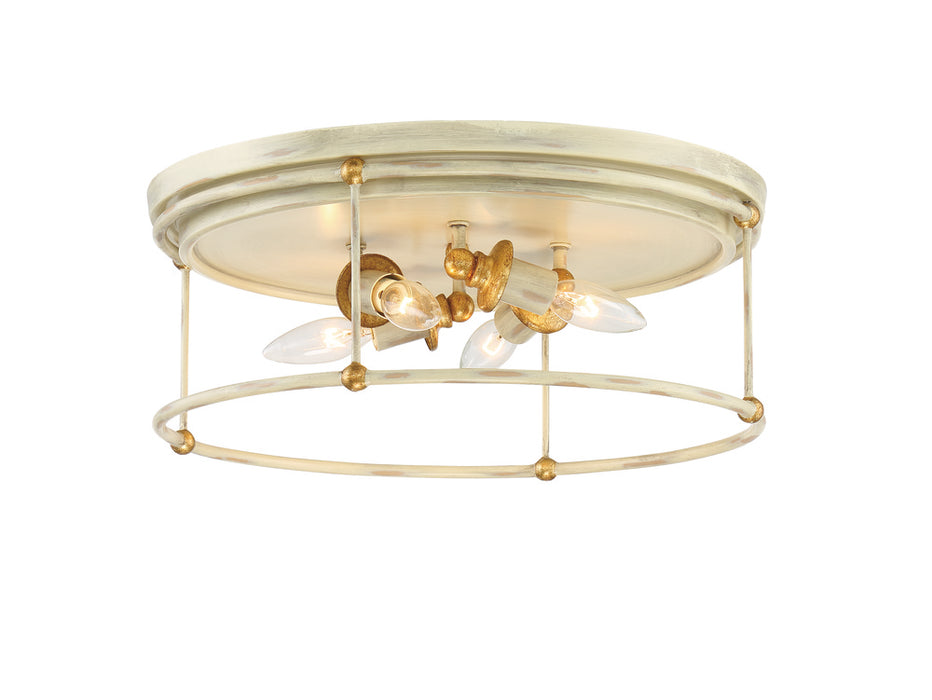 Westchester County - 4 Light Flush Mount