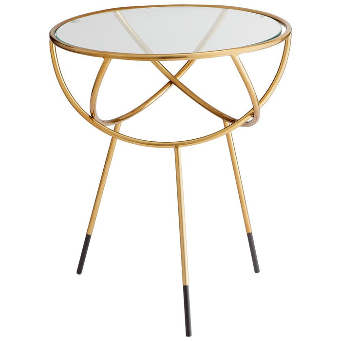 Gyroscope Side Table|Gold