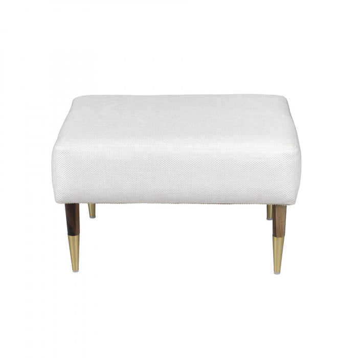 Oscar Ottoman| Lt Brn|Crm