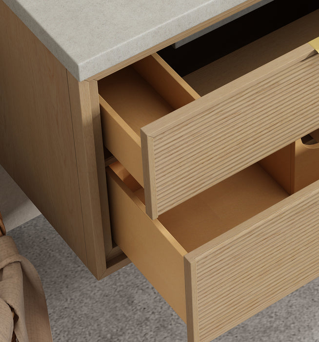 Hermosa 36" Oak Gray Bathroom Vanity