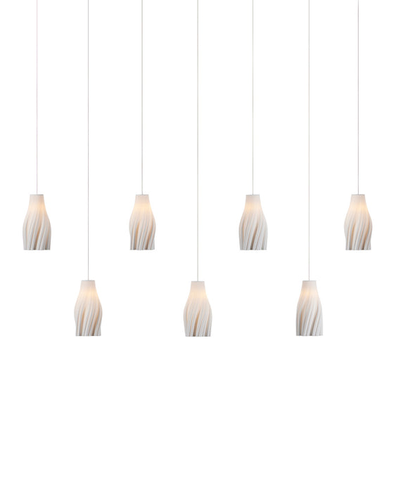 Posh 7-Light Linear Multi-Drop Pendant
