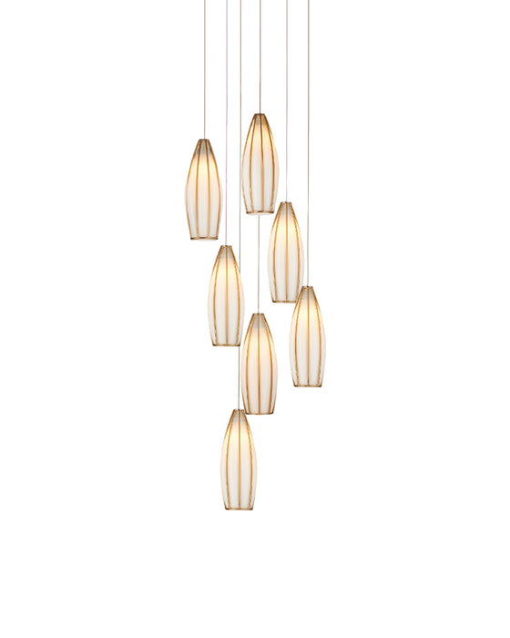 Parish 7-Light Round Multi-Drop Pendant