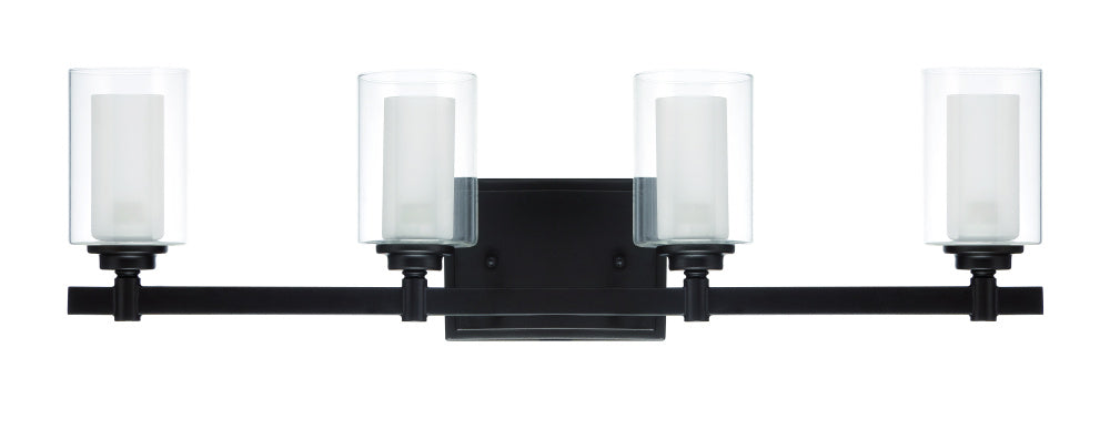 Celeste 4 Light Vanity in Espresso