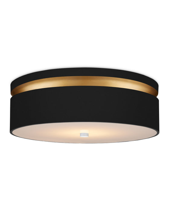 Serenity Black Flush Mount