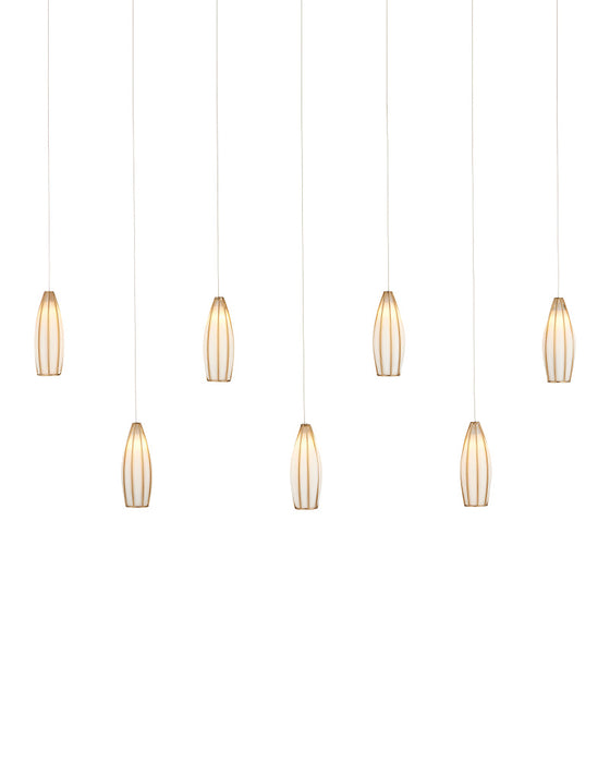 Parish 7-Light Linear Multi-Drop Pendant