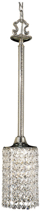 1-Light Polished Silver Princessa Pendant