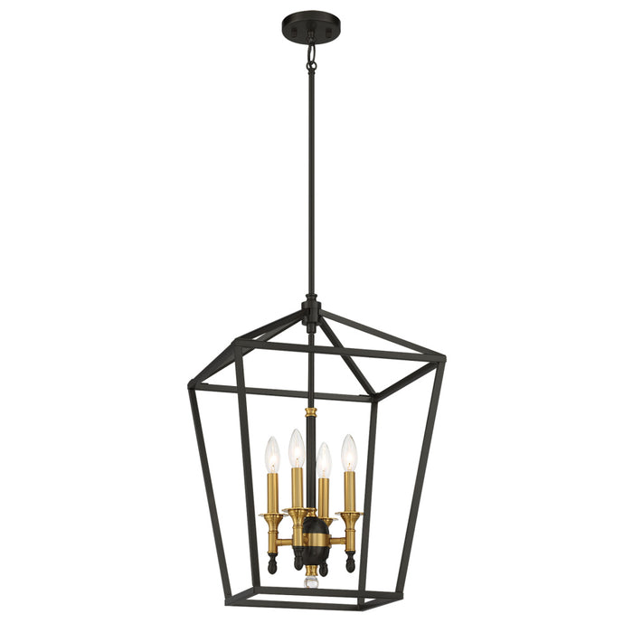 Townhall - 4 Light Pendant